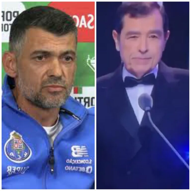 Sérgio Conceição reage à polémica de Moniz na Gala da TVI